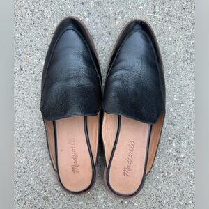 Madewell Frances Loafer Mule Black 7